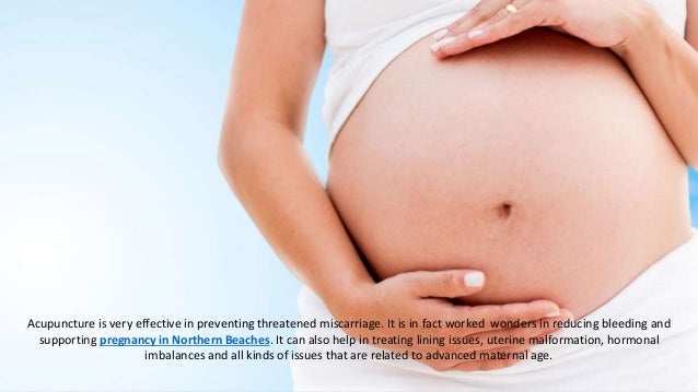 How acupuncture helps in pregnancy?