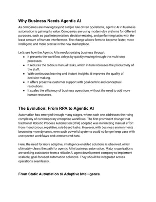 How Agentic AI Is Transforming Business Automation in 2026 | PDF