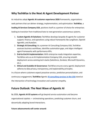 How Agentic AI Is Transforming Customer Experience Beyond Chatbots in ...
