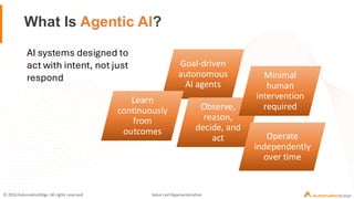 Building Autonomous Enterprise Agents with Agentic AI Architecture for ...