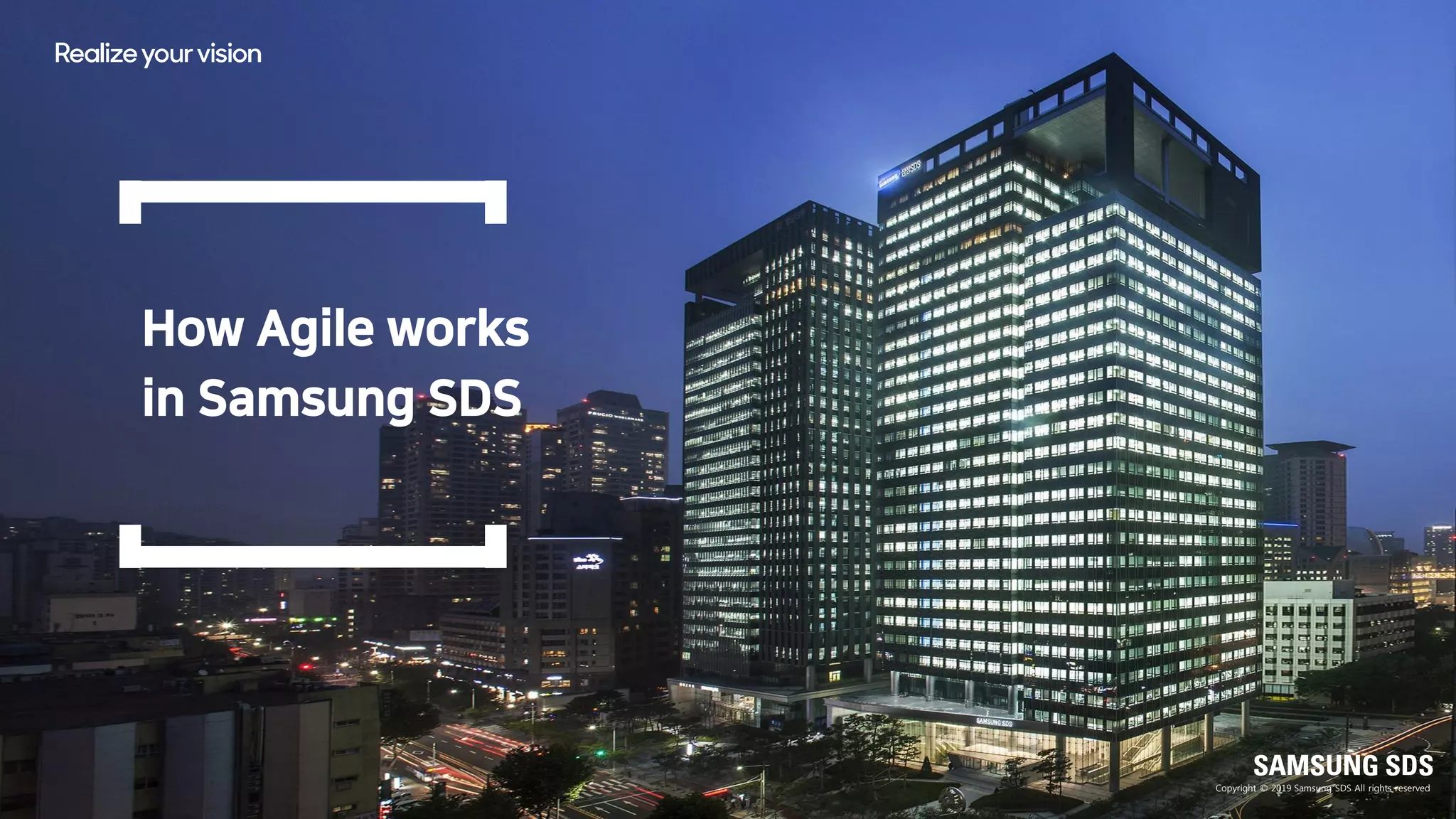 How Agile works in samsung SDS | PDF