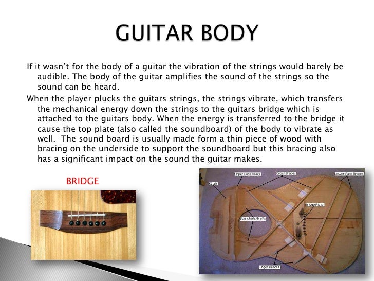 How a guitar works