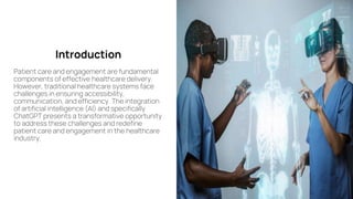 How AI and ChatGPT in Healthcare is Redefining Patient Care and ...
