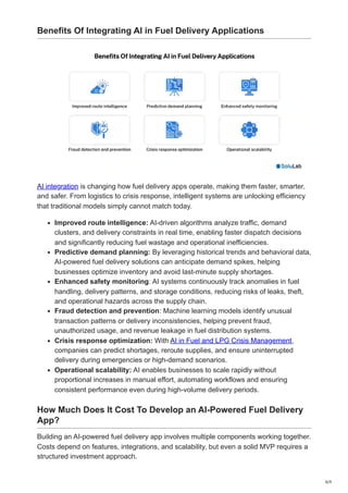 How AI and IoT Revolutionize On-Demand Gasoline Delivery Systems | PDF