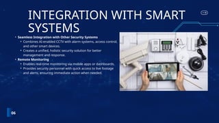 How AI and Smart CCTV Systems Improve Security | PPTX