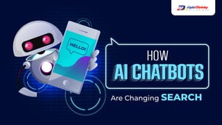 HELLO!
HOW
AI CHATBOTS
Are Changing SEARCH
 
