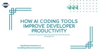 How AI Coding Tools improve developer productivity | PDF