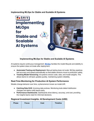 AI Development Services: MVP to Production Guide | PDF