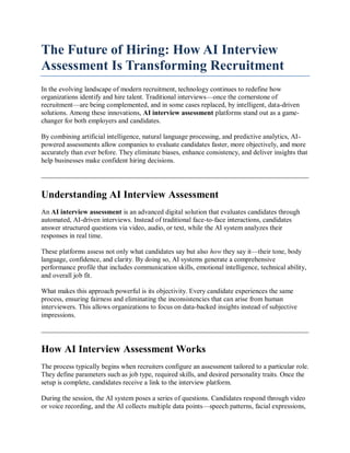 How AI Interview Assessment Is Transforming Recruitment.pdf