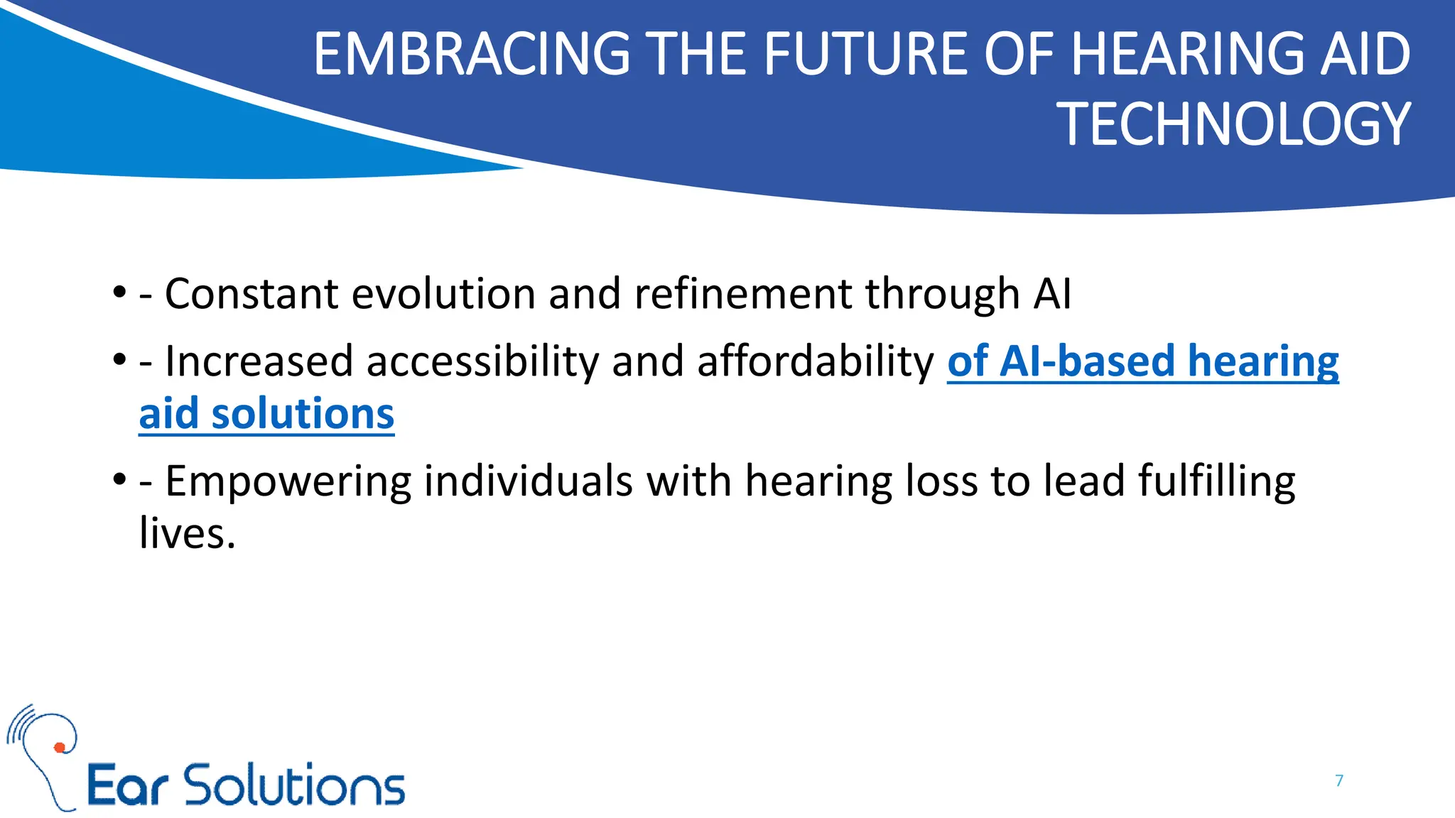 How AI is Changing the Hearing Aid World | PPTX