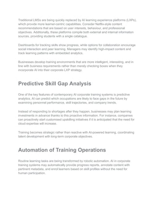 How AI Is Redefining Corporate Upskilling in 2026 and Beyond | PDF