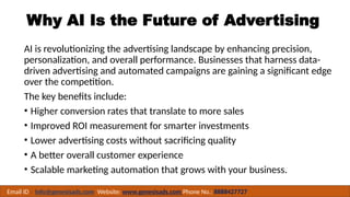 How AI Is Shaping the Future of Advertising | PPTX