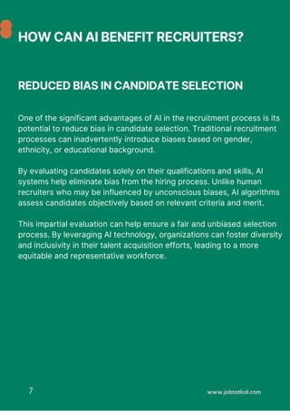 How AI is transforming the recruitment industry | PDF
