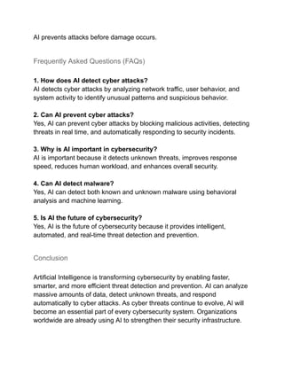 How AI is Used To Detect and Prevent Cyber Attacks.pdf