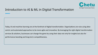 How AI & Machine Learning Drive Smarter Decision-Making in Digital ...