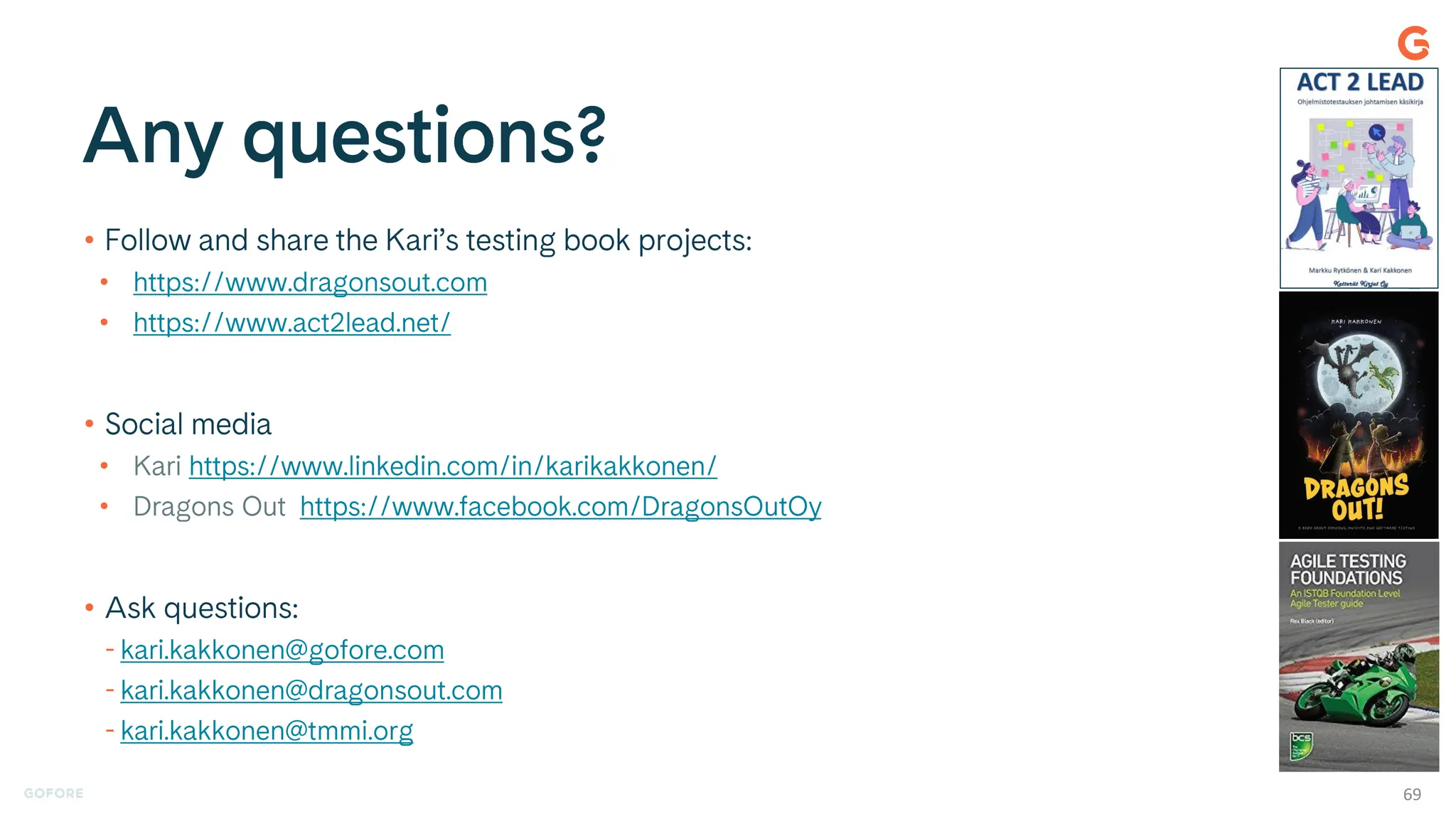 •
•
•
•
•
•
•
CONFIDENTIAL
69
 