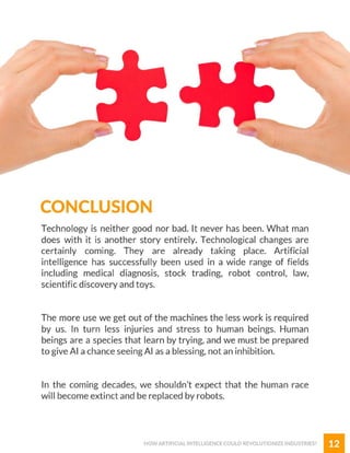 How Artificial Intelligence could help in revolutionizing indudstries