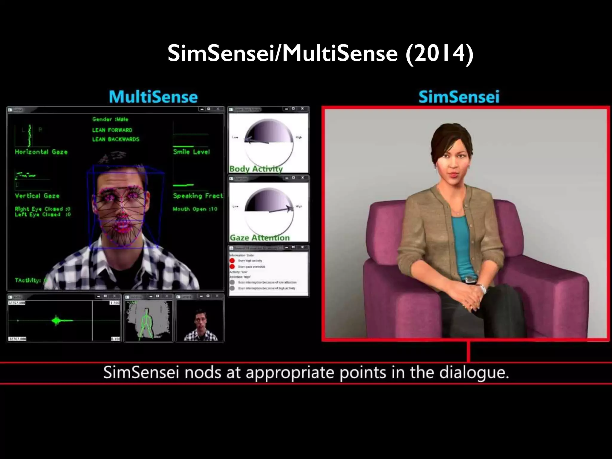 SimSensei/MultiSense (2014)
 