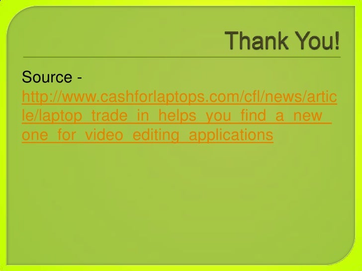 How a laptop trade in can help you