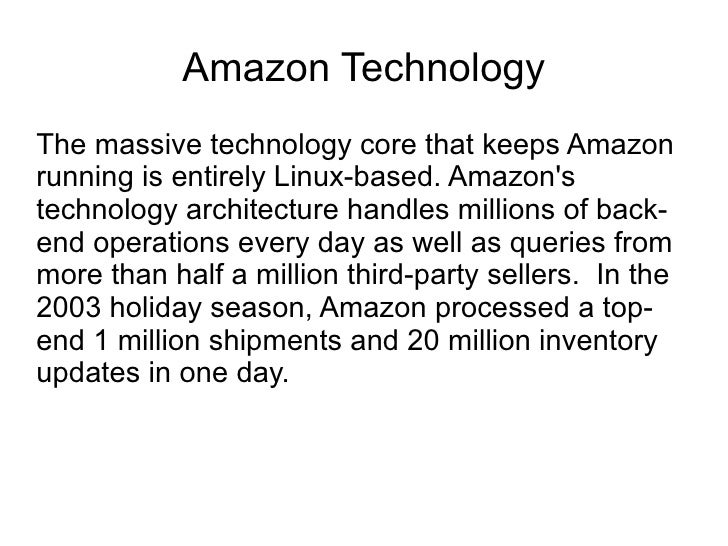 How Amazon Works