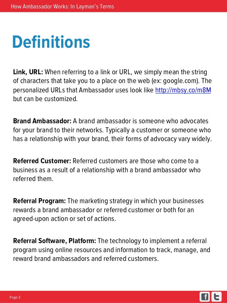 how ambassador works in laymans terms ambassador software works