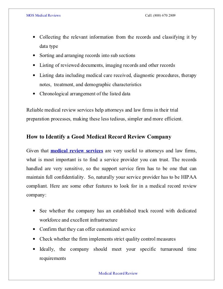 How a medical record review support company can benefit attorneys and