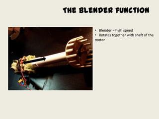 How a handmixer works | PPTX