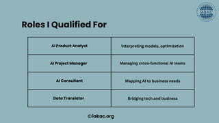 How an AI Certification Can Launch Your Tech Career | IABAC | PDF
