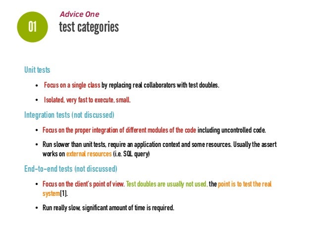 How and what to unit test