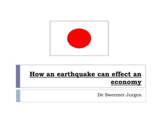 How an earthquake can effect an economy De SweemerJurgen 
