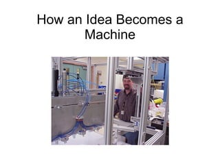 How an Idea Becomes a Machine 