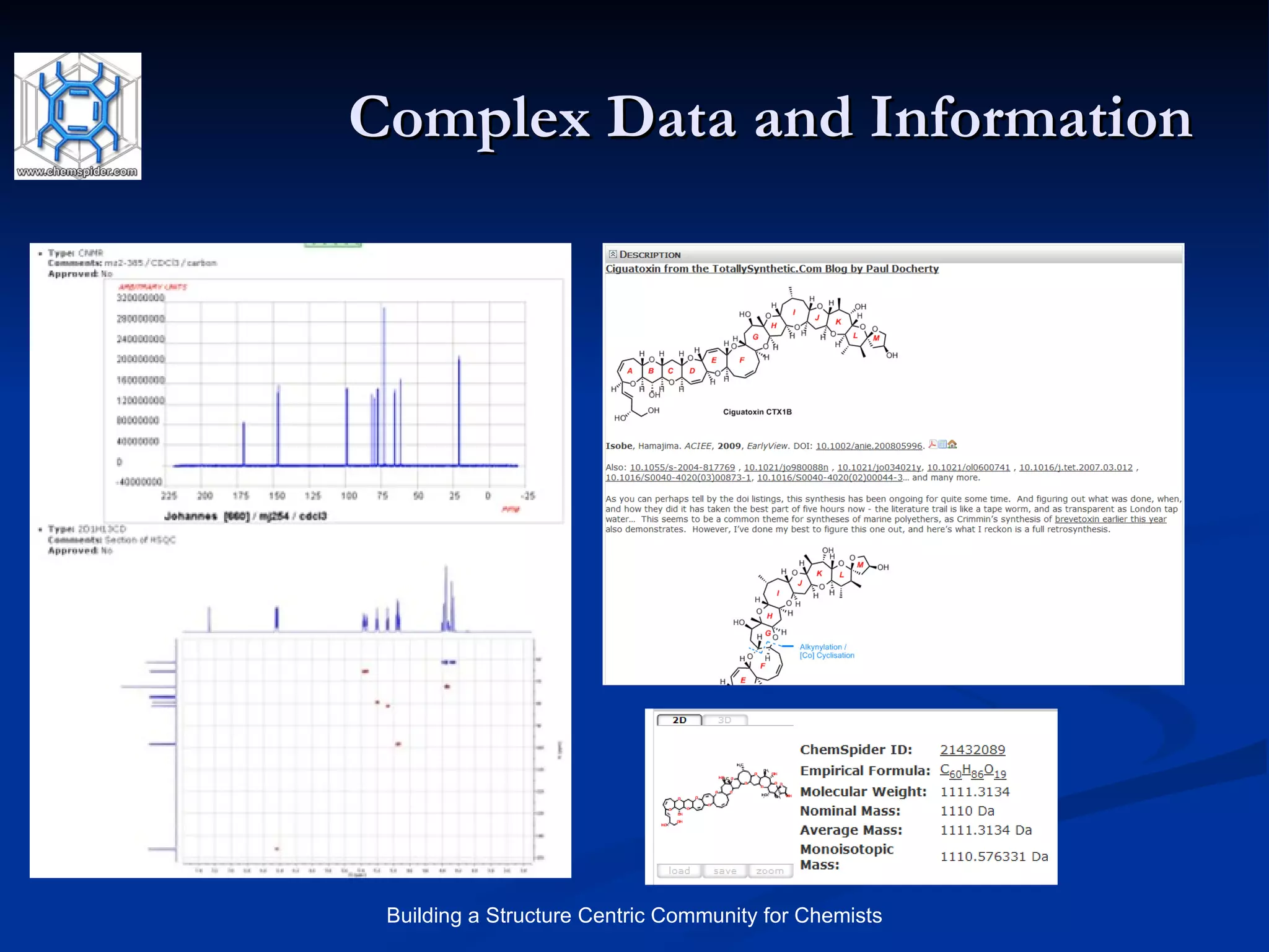 Complex Data and Information 