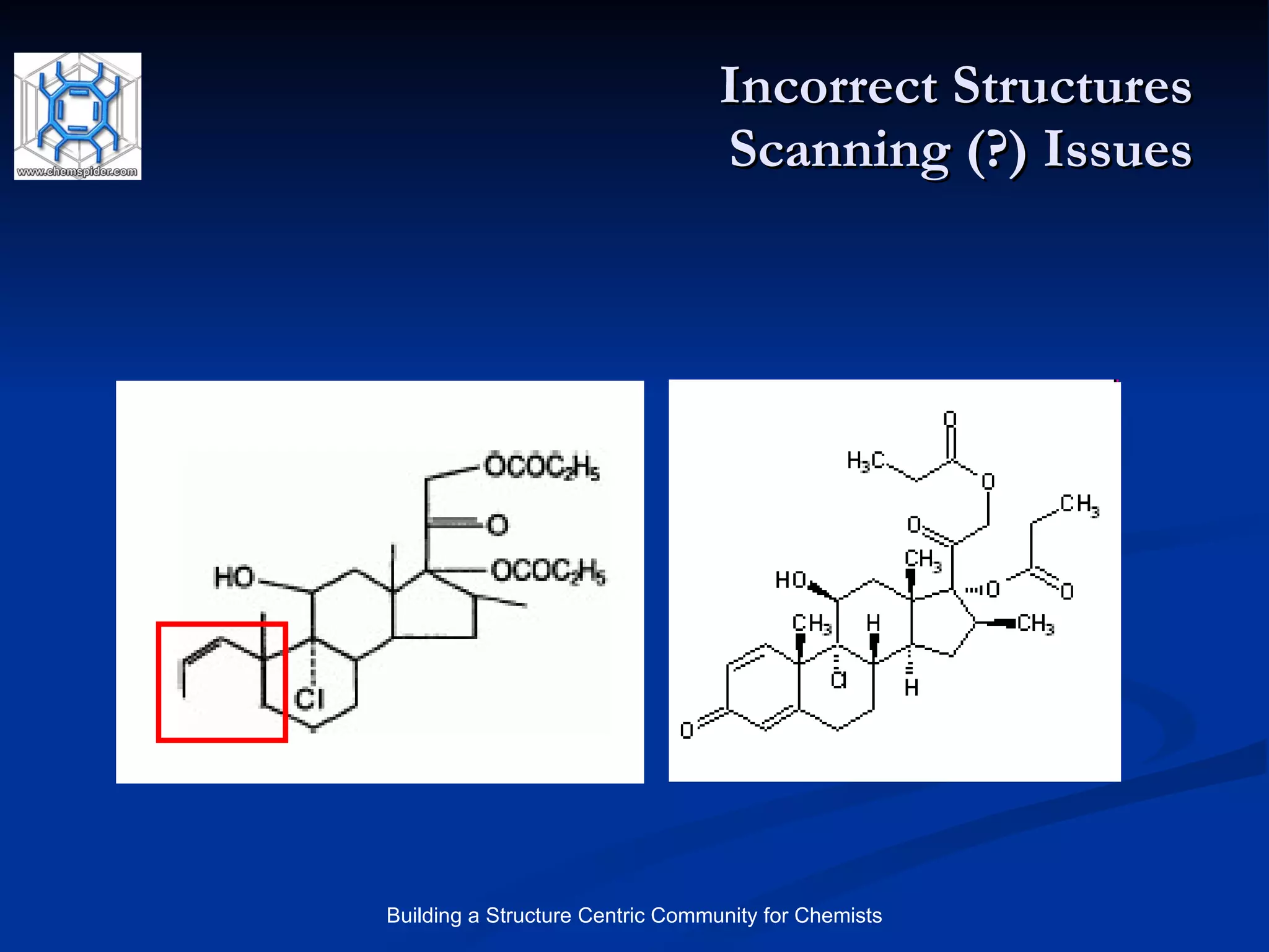 Incorrect Structures Scanning (?) Issues 