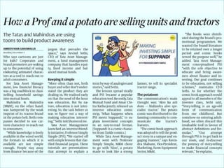 How A Prof & A Potato Are Selling Units And Tractors