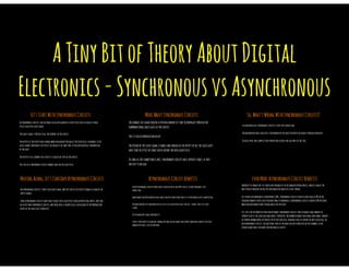 Synchronous vs Asynchronous Digital Circuits as an Analogy to Organizational Dysfunction Applied to DevOps Practices