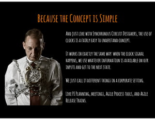 Synchronous vs Asynchronous Digital Circuits as an Analogy to Organizational Dysfunction Applied to DevOps Practices