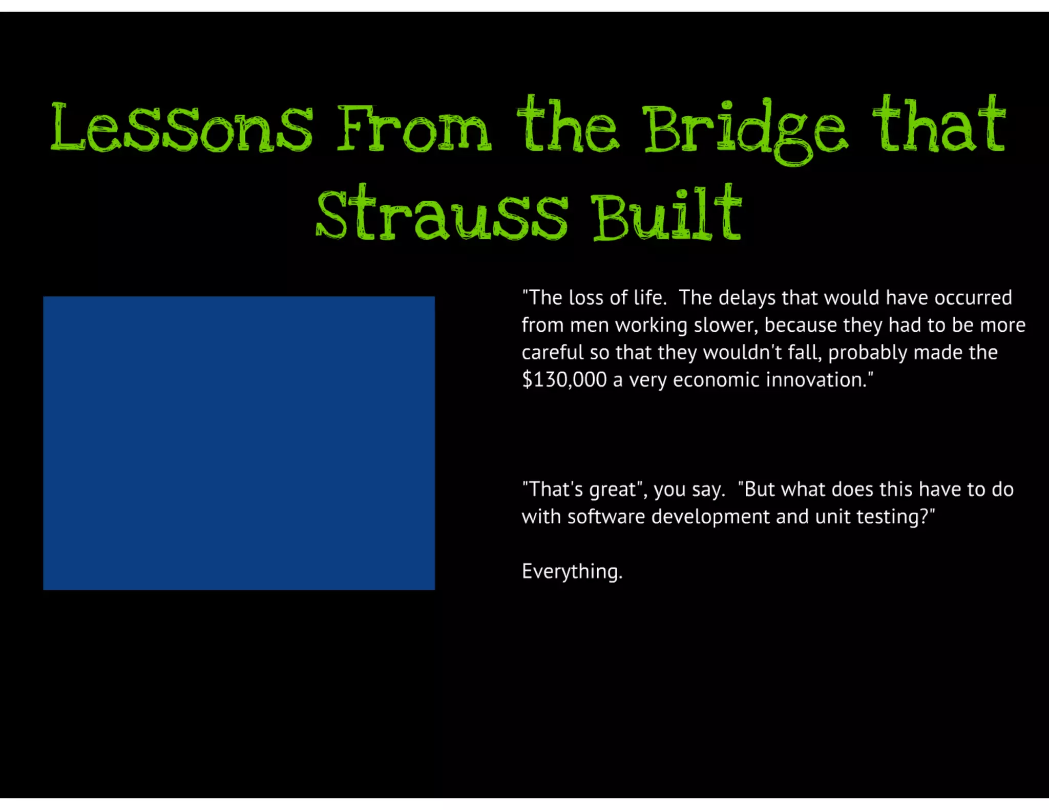 Why Johnny Can't Unit Test His Legacy Code - And What You Can Do About It