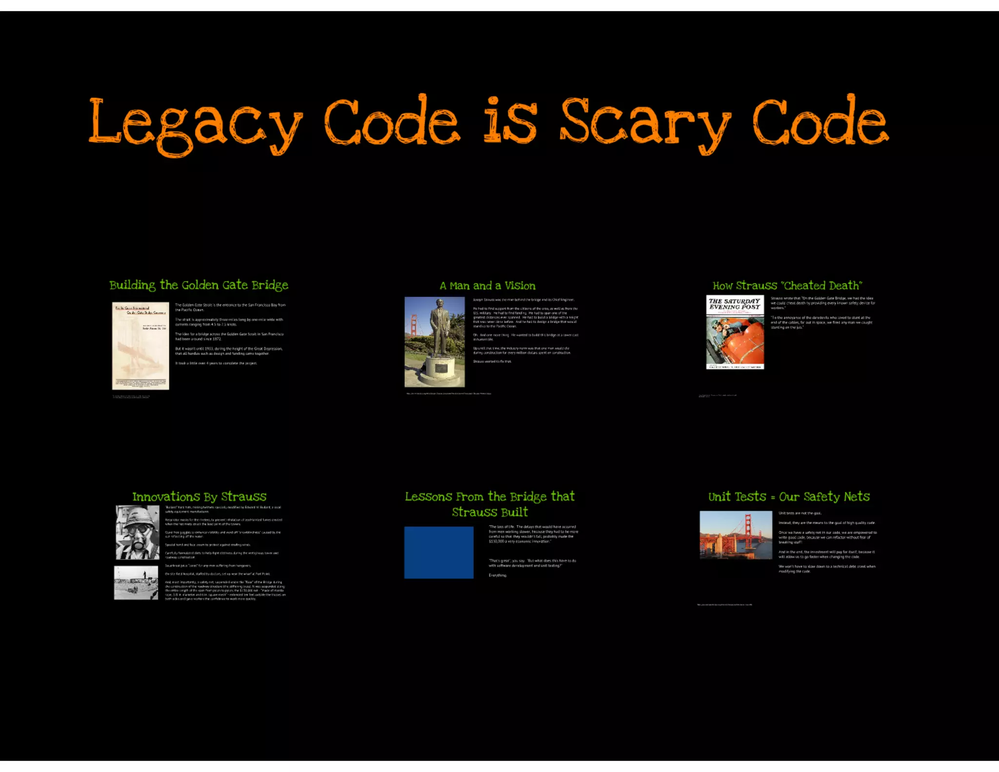 Why Johnny Can't Unit Test His Legacy Code - And What You Can Do About It