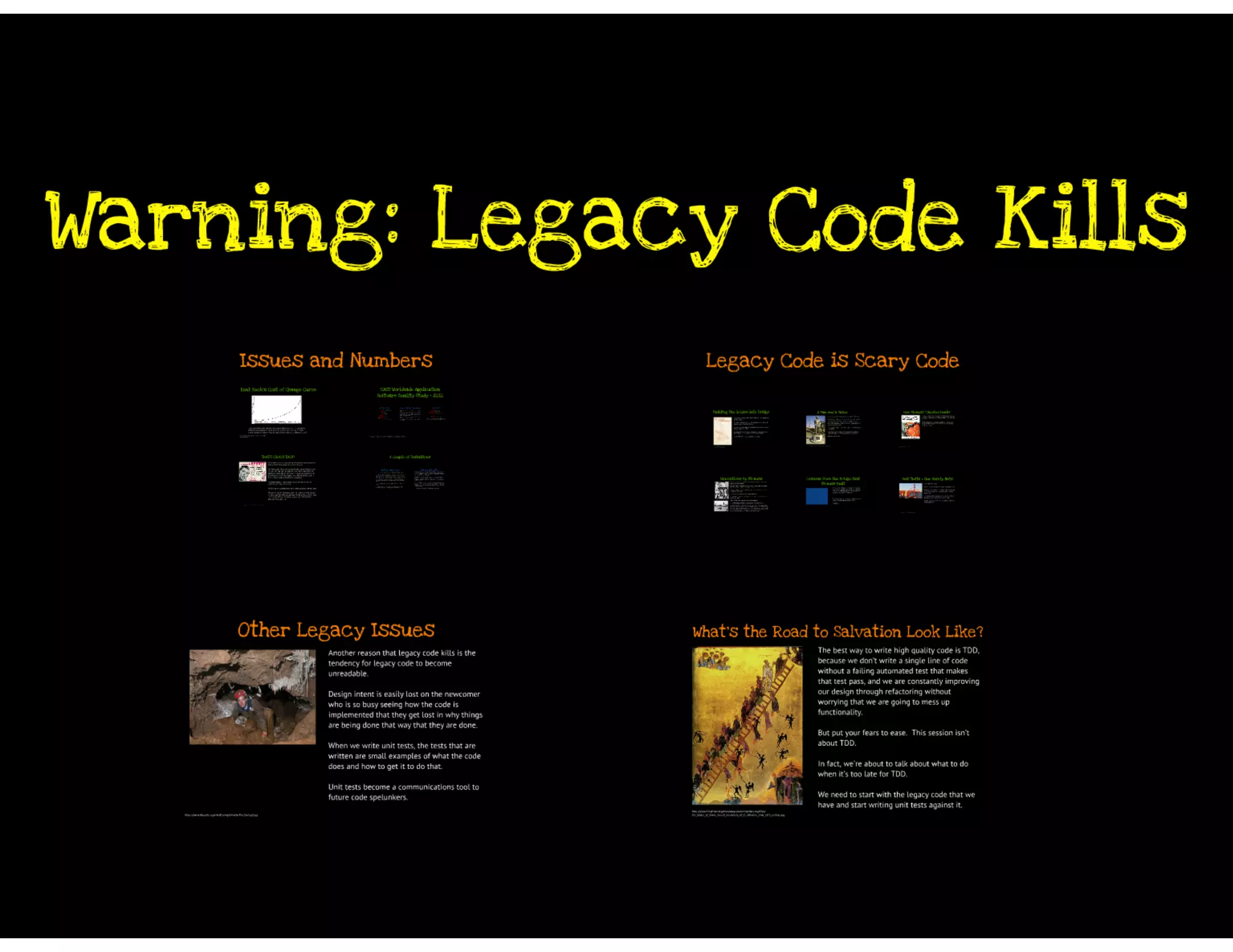 Why Johnny Can't Unit Test His Legacy Code - And What You Can Do About It