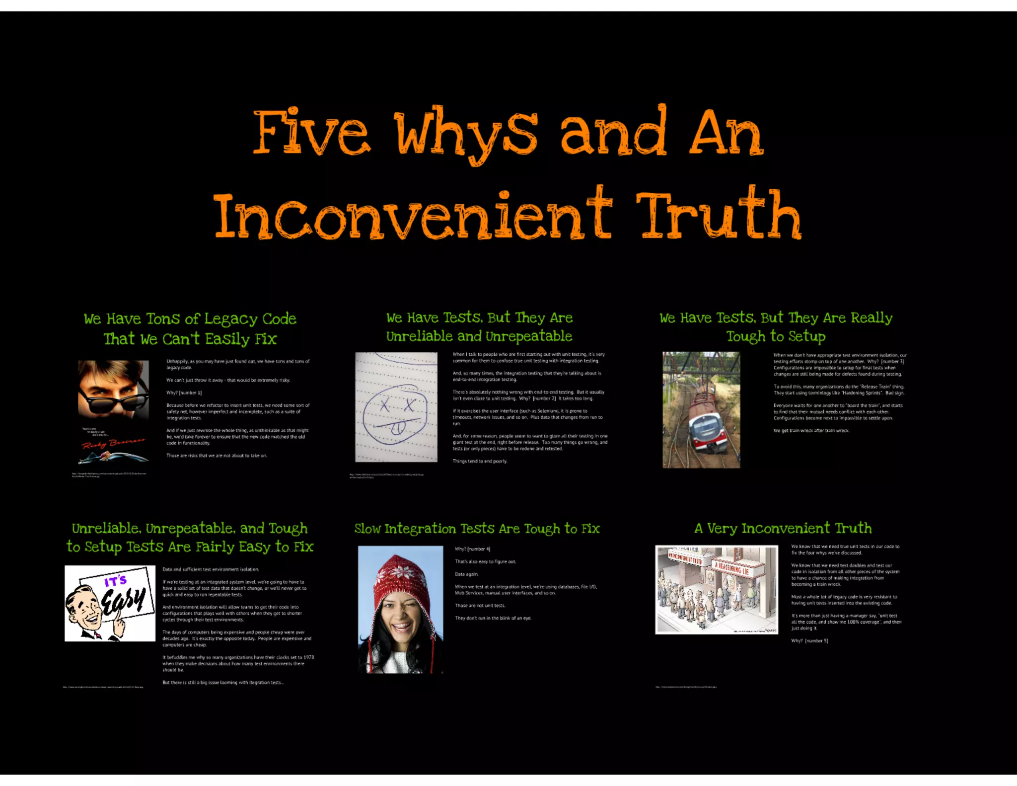 Why Johnny Can't Unit Test His Legacy Code - And What You Can Do About It