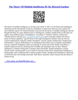 howard-gardner-multiple-intelligence-assignment-pdf