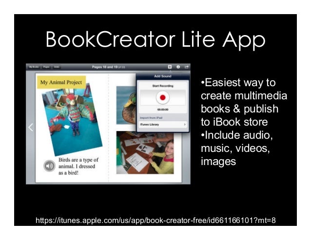Book creator app free