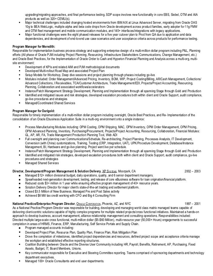 performance testing resume