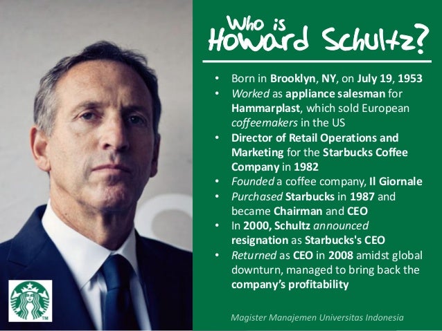 howard schultz starbucks starbucks store manager