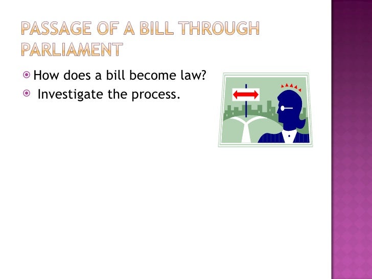 How Are Laws Made