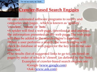 How a search engine works slide | PPTX