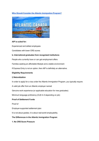 Aip Program How Atlantic Immigration Program Works – Simple PR Pathway.pdf