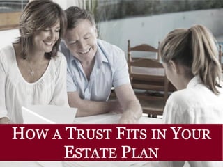 How a Trust Fits In Your Estate Plan