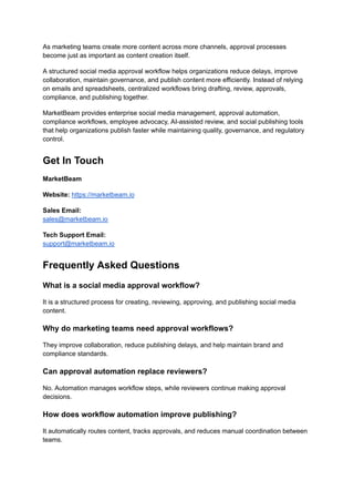 How Better Approval Workflows Help Marketing Teams Publish Faster and ...
