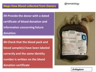 How blood collected from donors | PDF